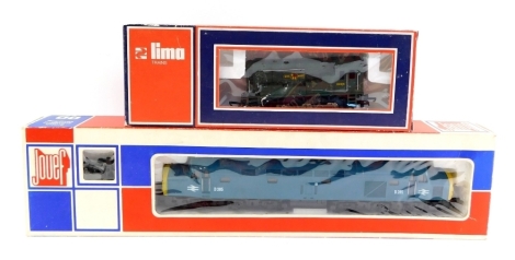 Lima and Jouef OO gauge diesel locomotives, comprising class 08 0-6-0 diesel shunter and a class 40 1co-1co diesel locomotive. (2)