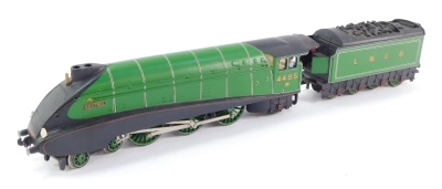 A kit built 00 gauge Gresley Class A4 locomotive 'Kestrel', LNER green livery, 4-6-2, 4485.