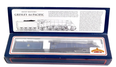 A Bachmann 00 gauge Gresley Class A4 locomotive 'Sir Nigel Gresley', 60009, BR garter blue lined livery, early emblem, 4-6-2, 31-954.