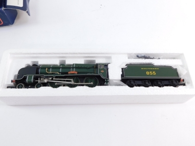 A Bachmann 00 gauge Lord Nelson Class locomotive 'Robert Blake Maunsell', 855, SR green livery, 4-6-0, 31-404. - 2