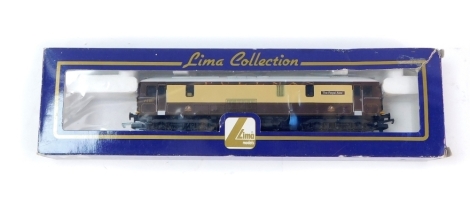 A Lima OO gauge Class 73 Pullman locomotive 'The Royal Alex', Pullman chocolate and cream livery, L205186.