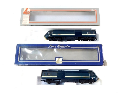 Lima OO gauge class 43 HST, power car and dummy car, National Express livery.