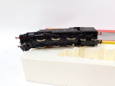 A Hornby OO gauge Fowler Class 4P locomotive, 2321 LMS lined black livery, R2397A. - 2