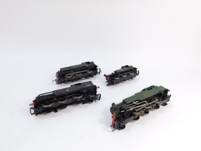 Horby, Lima and Bachmann tank locomotives, including a Gresley N2 class locomotive, BR black lined livery, A class J72 locomotive, etc. (4) - 2