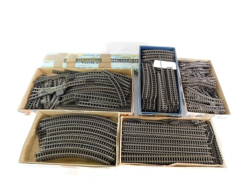 OO gauge track, bends, etc, (a quantity)