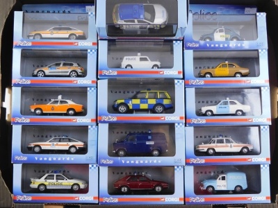 A group of Vanguards limited edition Police Series Cars, all boxed. (a quantity)