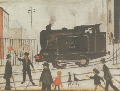 After Lowry. The Locomotive LNER 622, print, 46cm x 55cm.