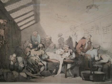 After Rowlandson. The Dissecting Room