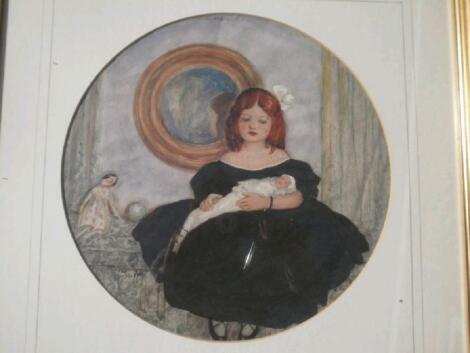 E M Jessup. Early 20thC British. The New Doll