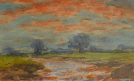 •H.W. Bates (20thC) (fl.1940). View of North Wales, watercolour, 7cm x 13cm and various others (18).