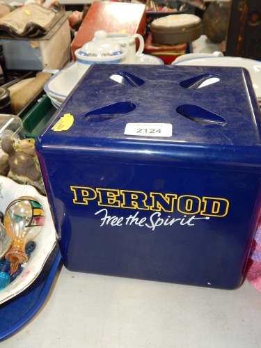 A Pernod Free The Spirit ice bucket.