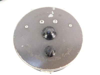 A Hardy Marquis #10 alloy fly reel, with two spare spools and three lines. - 2