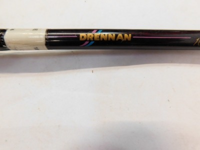 Two Drennan 10ft bank light line trout fishing rods, with two protective tubes. - 5