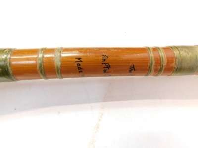 A Rushton FDW Craftsman split cane float rod. - 2