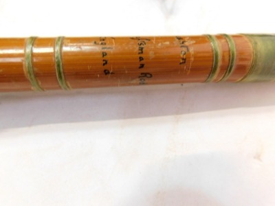 A Rushton FDW Craftsman split cane float rod. - 4