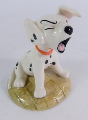 A Royal Doulton One Hundred and One Dalmations figure, Penny Yawning PM2, 8cm high, boxed. - 5