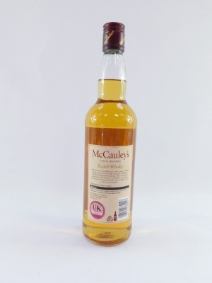 A McCauley's Scotch Whisky, Aged for Three Years, 70cl bottle. - 2