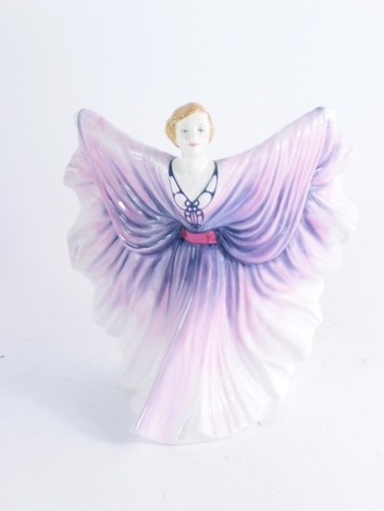 A Royal Doulton porcelain figure modelled as Isadora, HN2938, 21cm high, boxed.