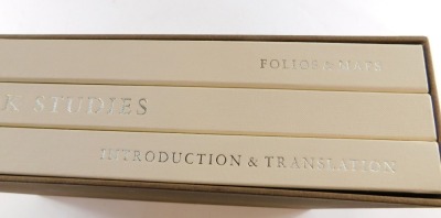 Lincolnshire Interest. Folios and maps of Lincolnshire, Doomsday book studies, Lincolnshire Introduction and Translation, in modern binding, 3 vols, limited edition, in slip case, published by Alecto Historical Editions, London 1988. - 3