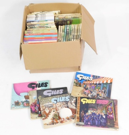 A group of various Giles Annuals, various dates, newer editions dated 1990's and 2000's but with some older editions. (a quantity)