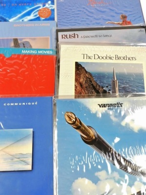 LP records, to include Dire Straits, Brothers in Arms, Making Movies, Communique, Pink Floyd, Black Oyster Cult, Rush Hemispheres, etc. (a quantity) - 3