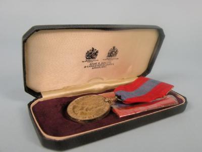 A Imperial Service Medal presented to Thomas Arthur Hitt (1916-1998)