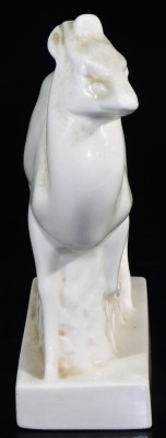 A John Skeaping for Wedgwood Art Deco figure of a deer, 20cm high. - 2