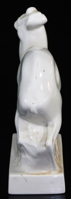 A John Skeaping for Wedgwood Art Deco figure of a deer, 20cm high. - 4