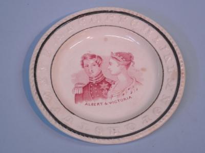 A Victorian child's plate