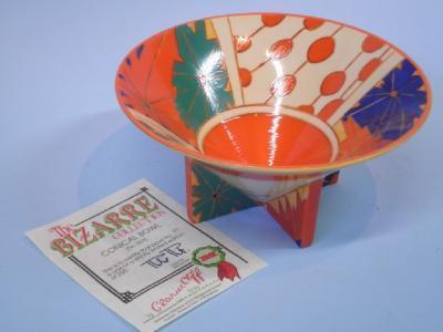 A Midwinter Clarice Cliff limited edition Bizarre collection bowl complete