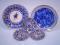 Two Continental tin glazed plates