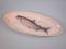 A Rosenthal oval Lachs pattern dish decorated with a salmon