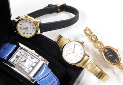 A group of fashion watches, to include Timex, Lorus, Gossip and others, one boxed. (a quantity) - 3