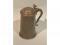 A pewter lidded tankard engraved Queens College Regatta 1875