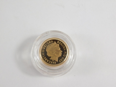 An Elizabeth II gold proof half sovereign, 2002, in outer case with paperwork. - 6