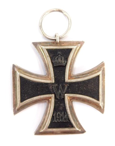 A German WWI Iron Cross, second class.