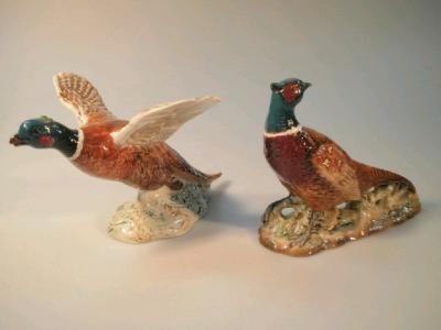 A Beswick figure of a pheasant