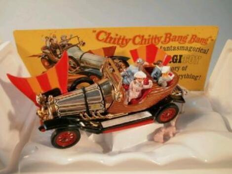 A Corgi toy Chitty Chitty Bang Bang model car