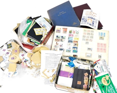 Philately; QV-EII definitives and commemoratives, mint and used, together with Eire, definitive and commemorative stamps, some first day covers, commemorative booklets, etc., in albums and loose. (a quantity)