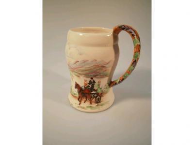 A Crown Devon Fielding musical jug