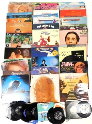 LP records, mainly easy listening, country, pop, musicals, etc. (a quantity)