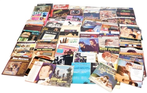 LP records, various LPs, 78s, to include Skids, Queen, Buzzcocks, jazz box sets, etc. (a quantity)