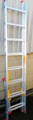 A Jormax Maxi ladder, extending to a height of 4.05meters.