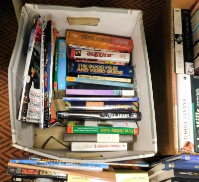 Various books, fiction, non fiction, to include Shakespeare (William) Tragedies volume two, modern paperbacks, Great American Pin Up, Treasures In Your Home, Town Tours in Britain, etc. (contents under one table) - 3