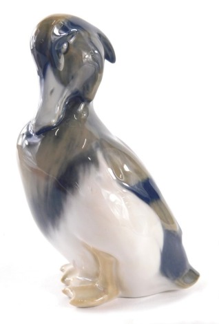 A Royal Copenhagen figure of a standing duck, 1041, 11cm high.