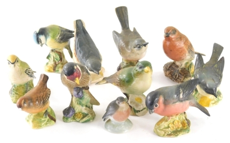 Various Beswick birds, to include finch number 1042, 6cm high, etc. (a quantity)