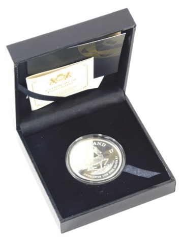 A silver proof Krugerrand 2017, proof, boxed with paperwork 1oz.