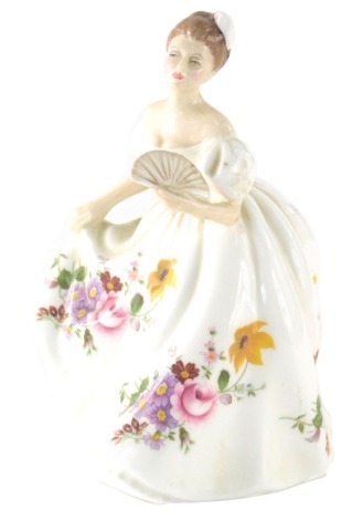 A Royal Doulton figure Marilyn, HN3002, printed marks beneath, 21cm high.