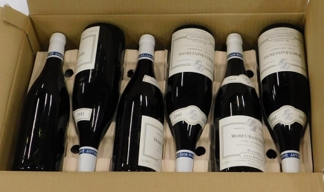 Wine, a case of Morey-Saint-Denis Louis Boillot Aux Charmes, 13.5% of 750ml. (12 bottles)