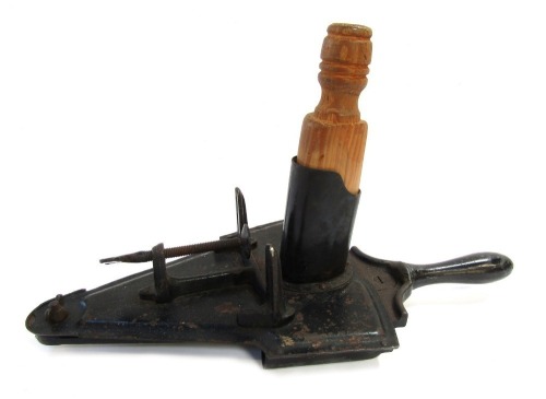 A Follows & Bate Ltd marmalade cutter, patented Manchester, 26cm high, 44cm wide.